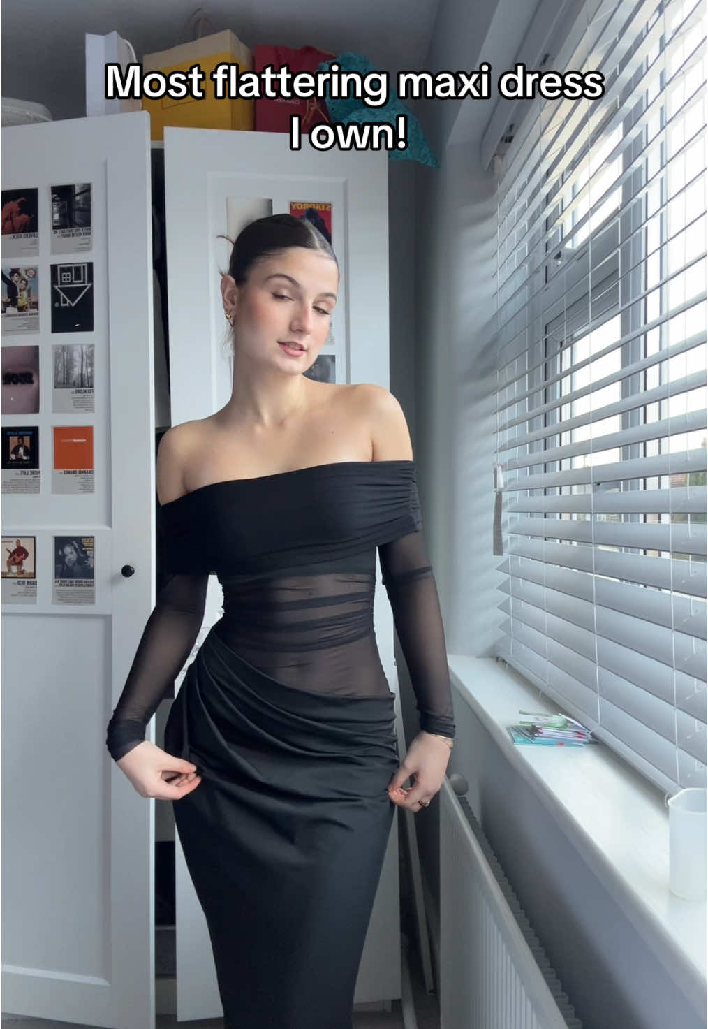Obsessed #dress #newyearseve #maxidress #sheerdress #viraldress #blackdress #newyearoutfit #tiktokfinds #tiktokmademebuyit #tiktokshopfinds #boxingdaysale #newyearseveoutfit #classy 