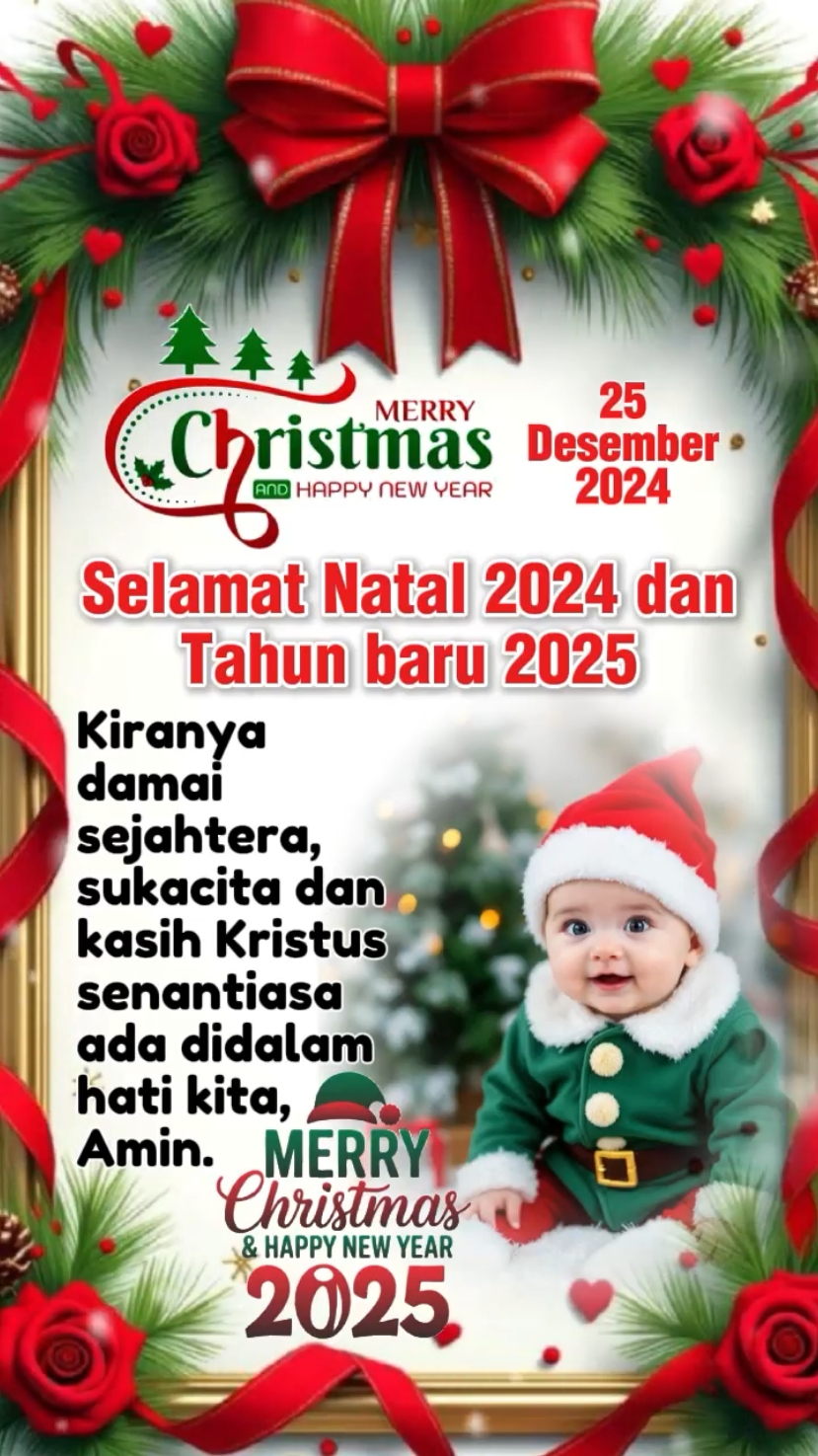 Merry Christmas 2024 & Happy New Year 2025 . . . . . .  #merrychristmas #natal2024 #feliznavidad #merrychristmas2024  #templatecapcut    #template #rohani_kristen  #ayatalkitab  #rohanikristen  #inspirasikristen #fypシ #fypdong  #saatteduh #25desember2024   #katakatakristen #doakristen  #lagurohani #musikrohani #storywa  #dedikawan #capcut #CapCut 