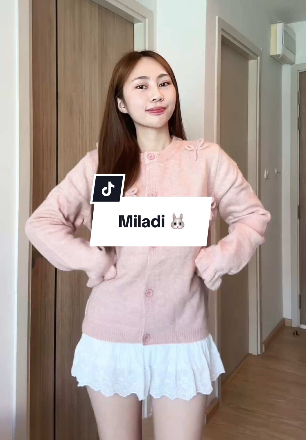 ชมพูน่ารัก คุณหนูมาก  #miladi #yujincardigan #cardican #unboxing #ss24tfashion #outfitideas #OOTD  #เสื้อไหมพรม #เสื้อไหมพรมแขนยาว🐻🤍 #ชุดคริสต์มาส #เสื้อกันหนาว #ไหมพรมแขนยาว 