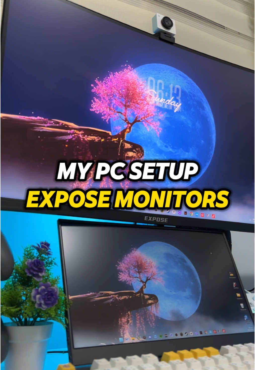 My Low Budet PC Setup with EXPOSE MONITORS @super player #exposemonitor #expose #exposecurvedmonitor #exposecurvemonitor #curvemonitor #gamingmonitor #165hz #165hzmonitor #exposeportablemonitor #portablemonitor #portablemonitorps5 #portablemonitorps4 #gamingmonitor165hz #computermonitor #monitorforpc #gaming #pcsetup #lowbudgetpcsetup