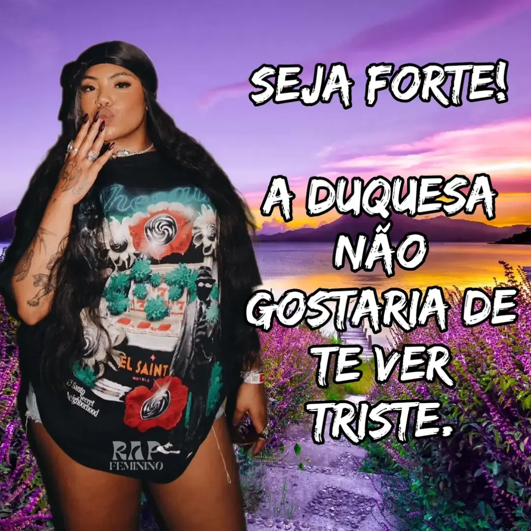 Bom dia vidas 😘 . . . . . . . . . . . #rapnacional #rapbr #RapDoBrasil #RapNacional #RapFeminino #rap #rapbr #rap_feminino #rap_feminin0 #duquesa #sejaforte #sejaforteecorajoso #bomdiaaa #bomdia🌞@duquesa 