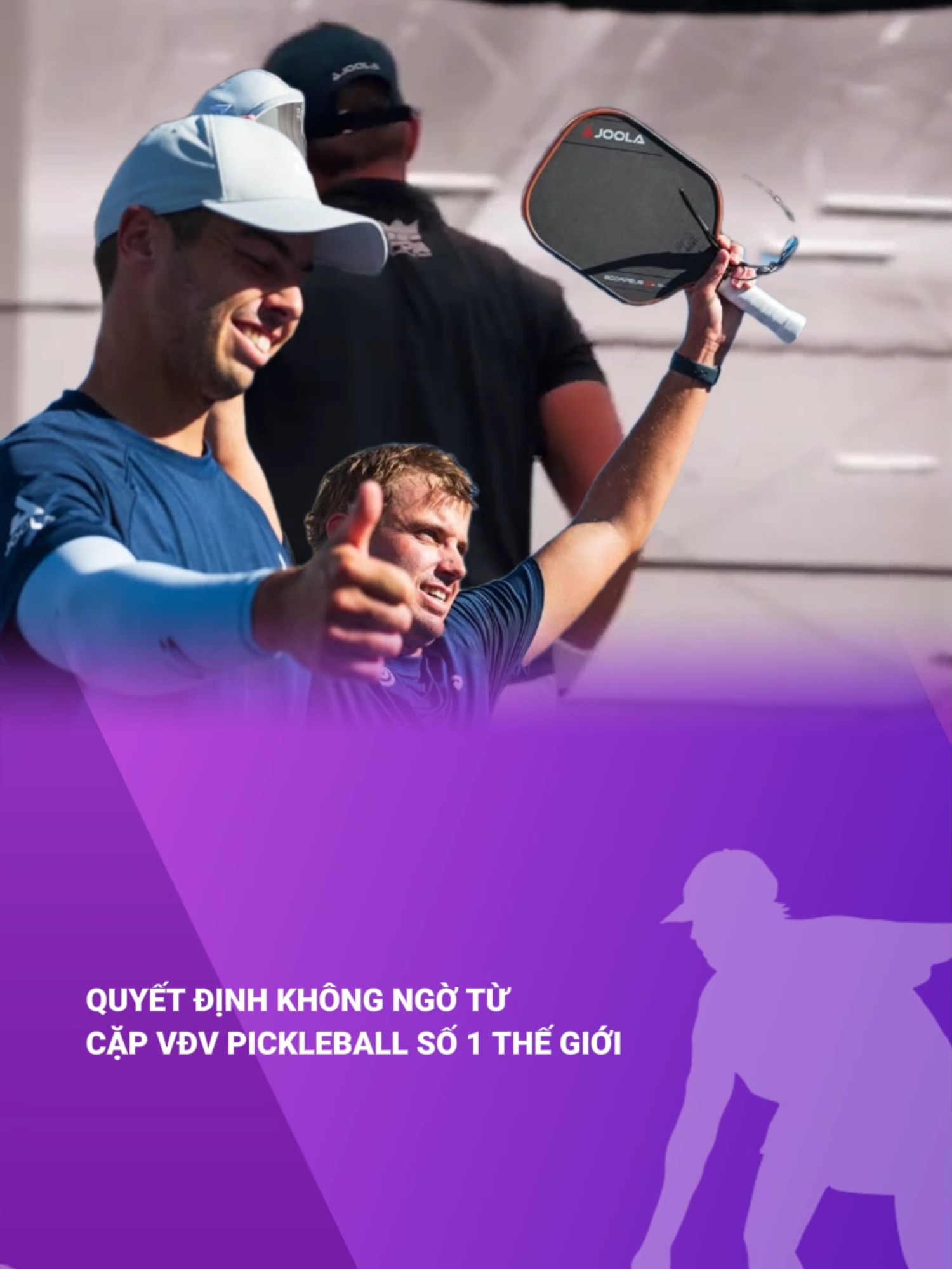 Quyết định không ngờ từ cặp VĐV pickleball số 1 thế giới #vtv #vtvtimes #vtvpickleball #metamultimedia #metamultimediagroup #pickleball #tennis #benjohns #collinjohns