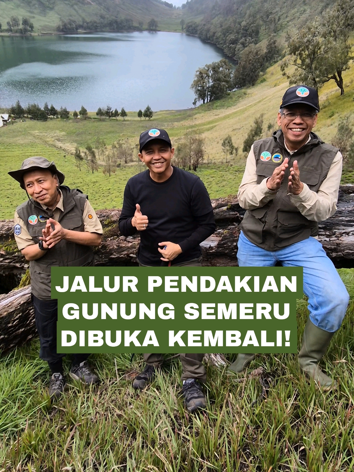 Kabar Gembira buat para pendaki gunung! Mulai hari ini, tanggal 23 Desember 2024, secara resmi saya nyatakan pendakian ke jalur Semeru dibuka sampai Ranu Kumbolo.  Selamat mendaki dengan tetap menjaga keselamatan dan kelestarian alam! #SemeruDibuka #semeru #ranukumbolosemeru #ranukumbolo #pendakiansemeru