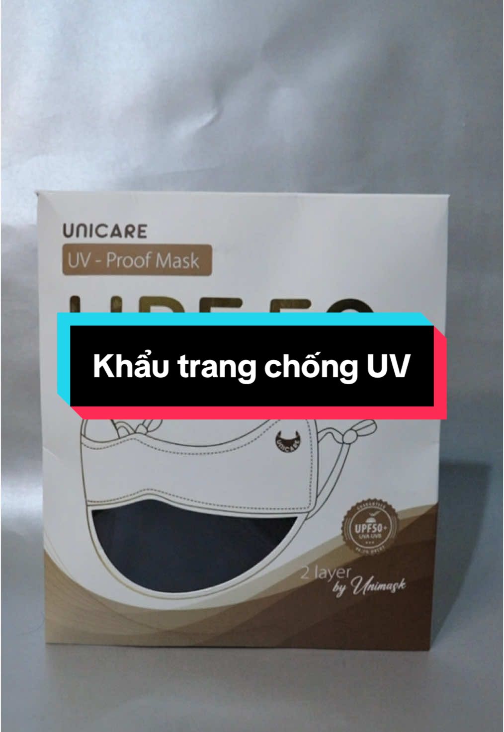 Dù hè hay đông vẫn nên có 1 em để chống UV bạn nhé #tngng6030 #unicare #khautrangunicareuvproof #mask #maskuvcare #review #xuhuong 