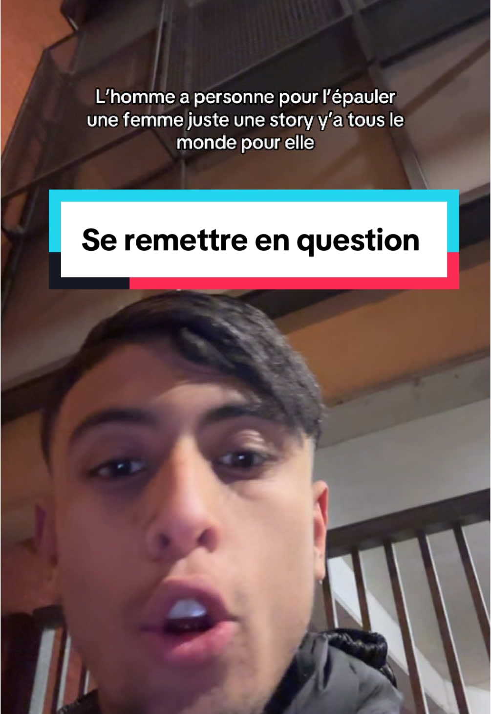 L’homme a personne pour lui mais une femme elle a juste a poster une story ya tous le monde pour elle #mindset #developpementpersonnel #solitude #conscience 