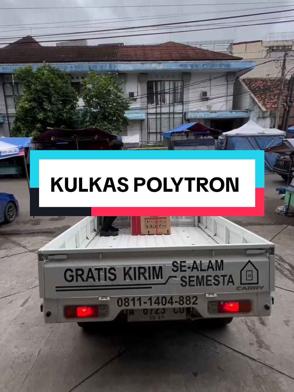 Mamang juga semangat kalo banyak kiriman #kulkas #polytron #fyppppppppppppppppppppppp #fypage #fypシ゚viral 