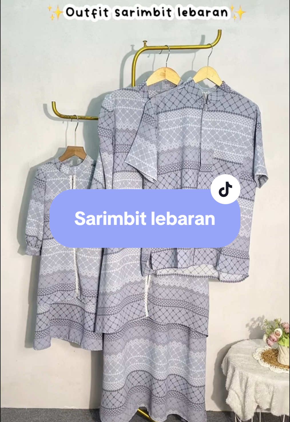 Sarimbit lebarannn😍 cusss gerceppp angkutin sarimbit lebarannyaaa😍🥰 #sarimbit #sarimbitlebaran #sarimbitkeluarga #ootdsarimbit #YearAndSale