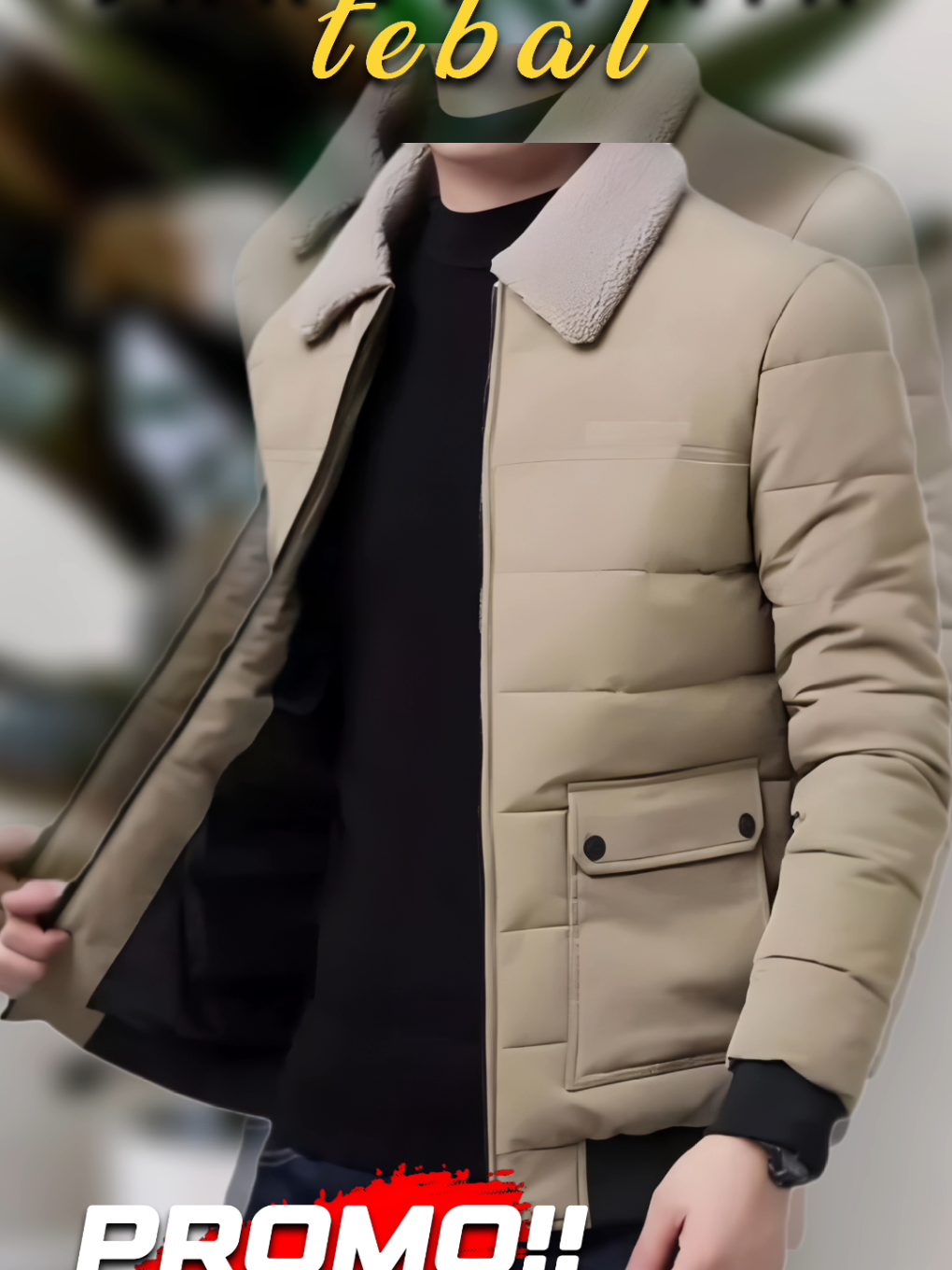 Rekomendasi Jaket tebal Pria Musim Dingin Kerah Bulu Jaket Tebal Outdor Keren Outdoor Distro #jakettebal #jaketbulu #jaketoutdoor #jaketmusimhujan#jaketparasut #jaketpria #jaketviral #wibgajian#shopmaster #promogila 