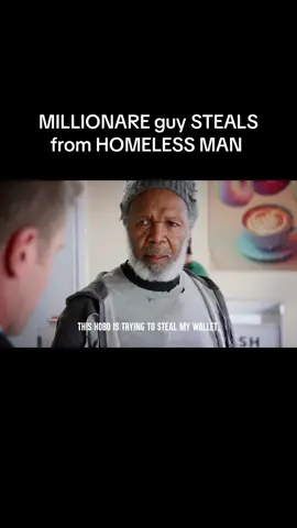 Millionare steals from homeless man #creatorsearchinsights #howtogetmoreviews #100kviews #fyp#testing #viral_video 