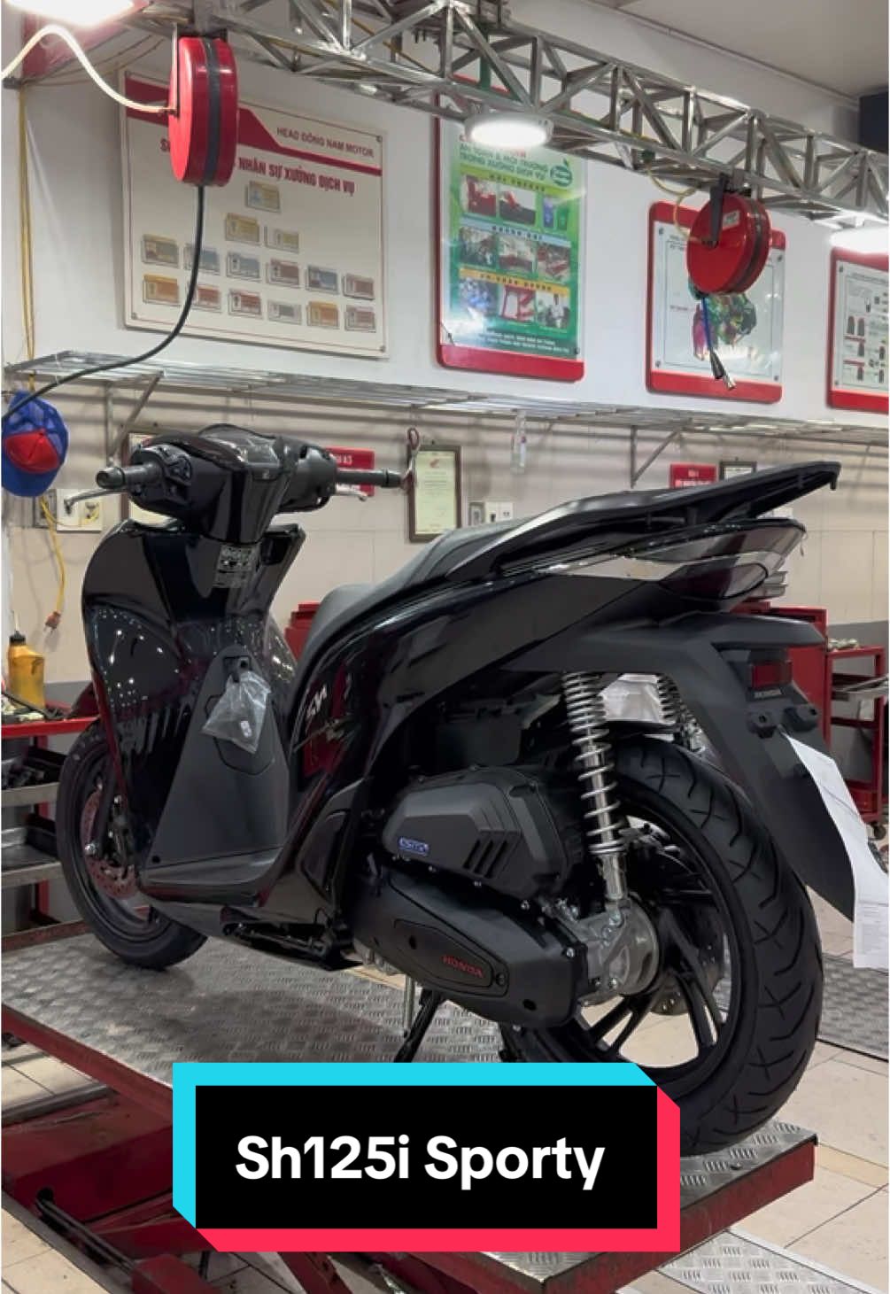 Sh125i Sporty vành đen 2024 #honda #fyp #xuhuong #sh125 