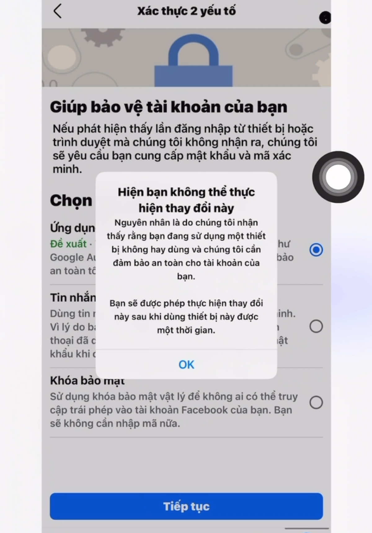 Trả lời @Cong_tua0205 Cách khắc phục bị lỗi không xác minh được mn làm theo bước này nhé #xuhuong2024 #mokhoafacebook #laylaifacebookmienphi #laylaifacebook 