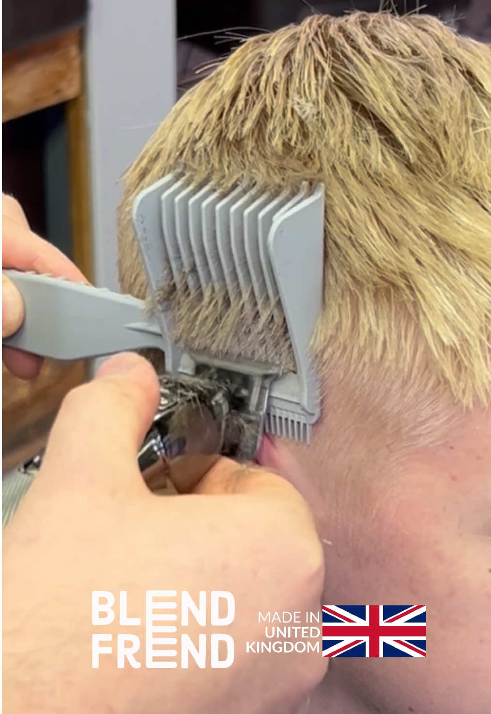 FADE HAIR FROM ANYWHERE 🗺️  • 🚫NO SKILL NEEDED with BLEND FREND!!  . 🇬🇧Made in the U.K. . #menshair #menshairtutorial #menshairtips #barber #fade #haircut  #hairtutorial #LifeHack #newbarber #fyp #reels #barbertools #menshaircut #foryoupage #trending #instagramhacks #hair #hairstyles #lifehacks #instagood #instahair #instahacks #fyp #fypシ #trendingreels #worksmart #worksmarternotharder #homehacks #homehaircut #behindthechair