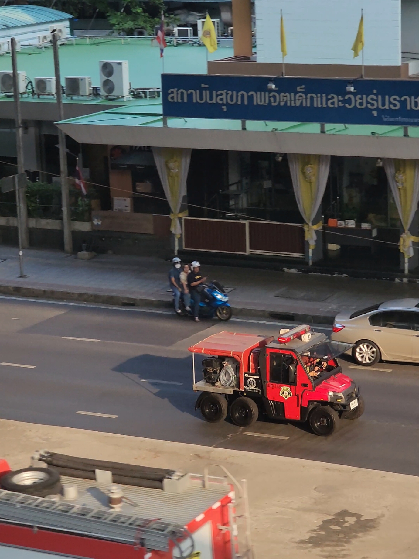 ต้าวจิ๋วไปหนายยยย 🚒 #พระราม #ไฟไหม้ #Motorlance #MotorlanceCharlie 