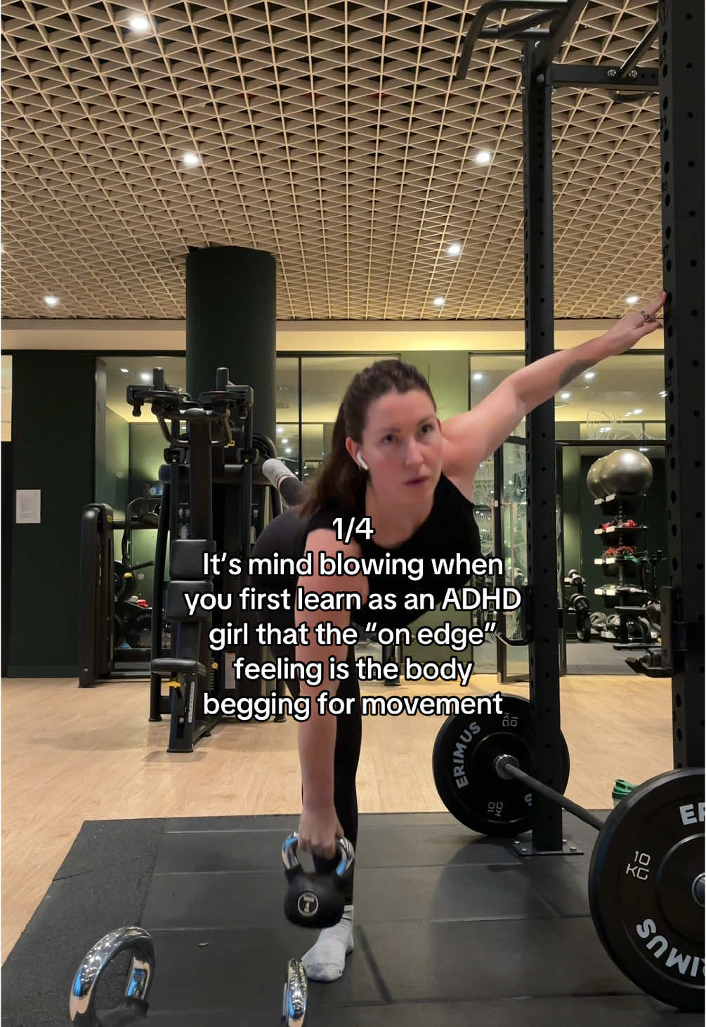 ADHD girls 🤝 needing to move but typical workout routines get boring for your ADHD brain.  because 1. They go against our natural ADHD tendancies and cravings - and lots more! I cover the how’s why’s and what to do instead in my new book ‘Healthy Happy ADHD’ 🥰💛📖 #adhdwomen #adhdgirls #adhdinwomen 