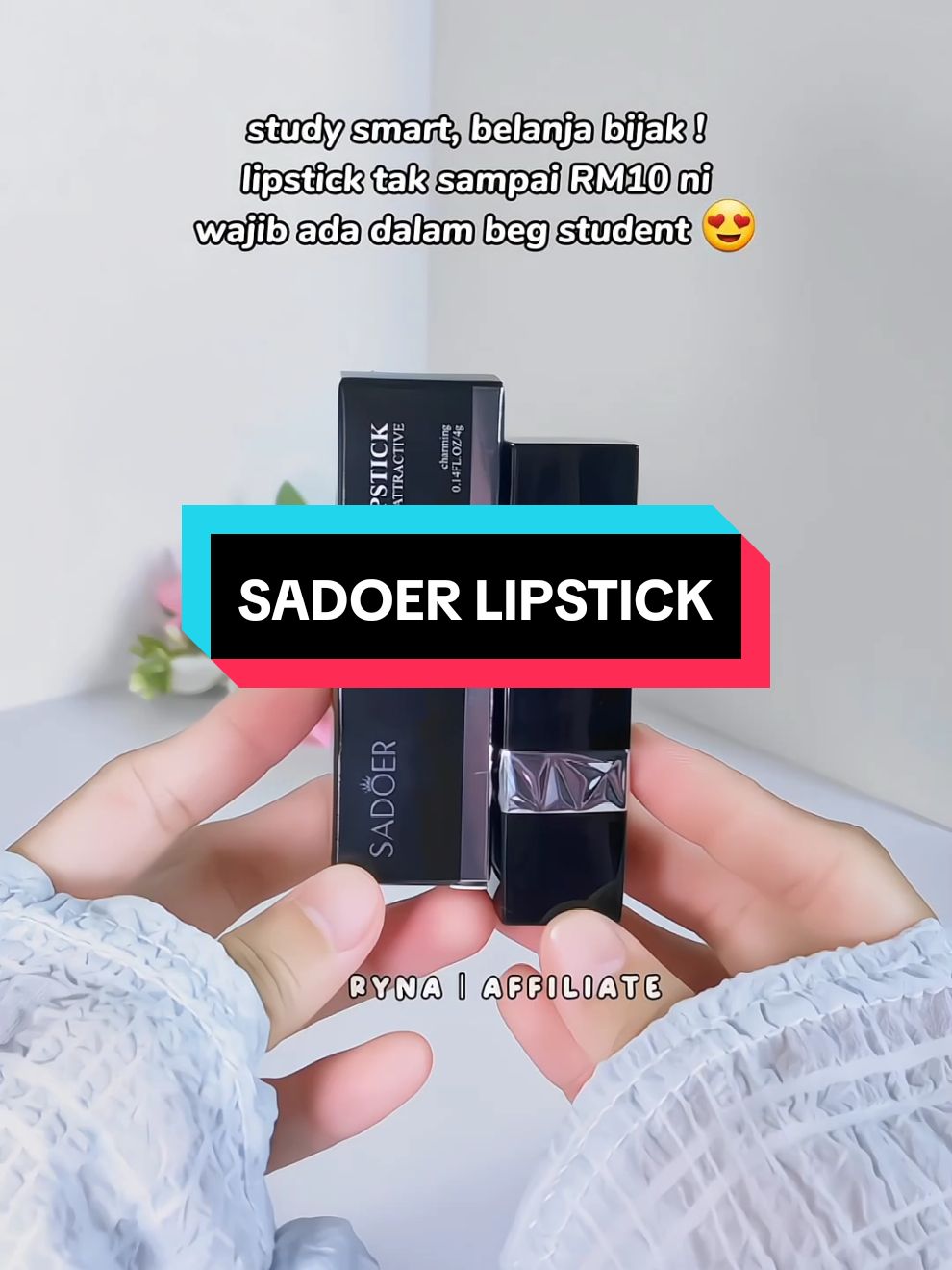 pegi kelas pun tetap kene c4ntik kan? #sadoer #sadoerlipstik #sadoerlipbalm #lipstick #lipstickmurah #lipstickmatte 