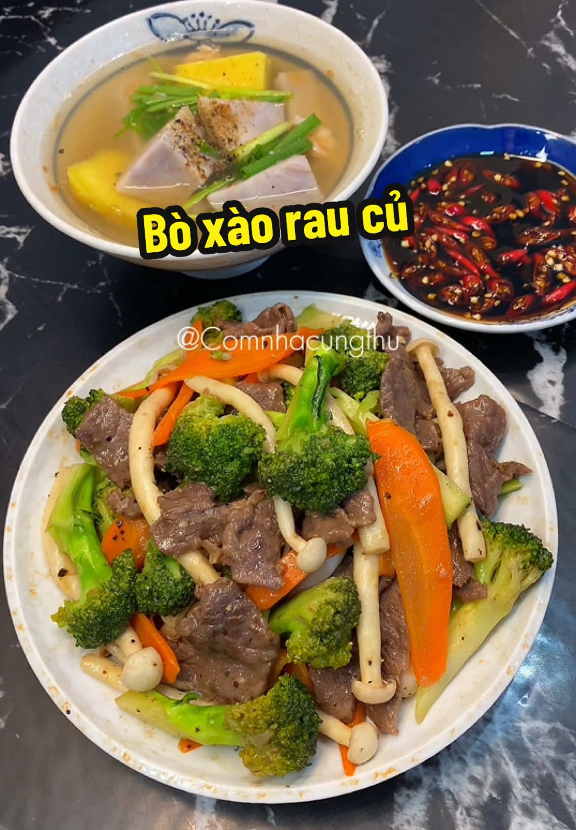 Bò xào rau củ #ancungtiktok  #comnhacungthu  #xh  #trending  #nauan 