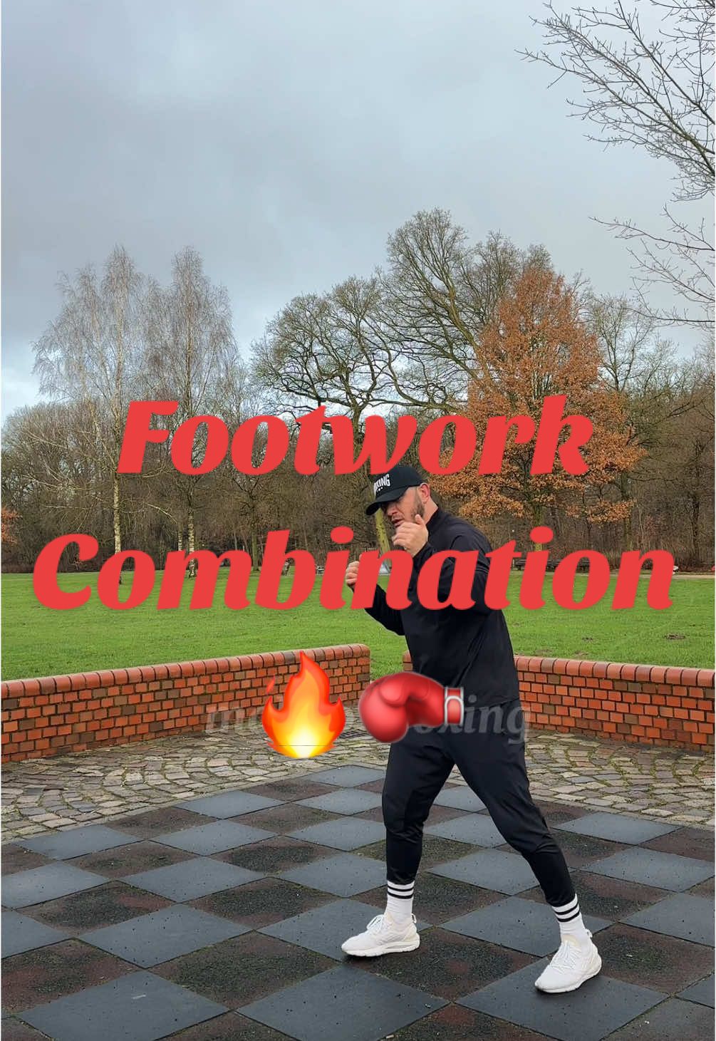 Footwork Boxing Combination! . . . #boxing #makho_boxing 