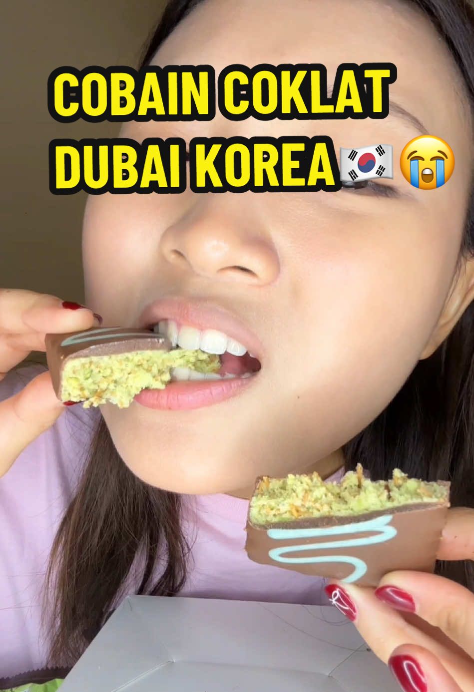 COBAIN SEMUA COKLAT DUBAI KOREA😭🇰🇷 #coklatdubai #korea #fypシ 