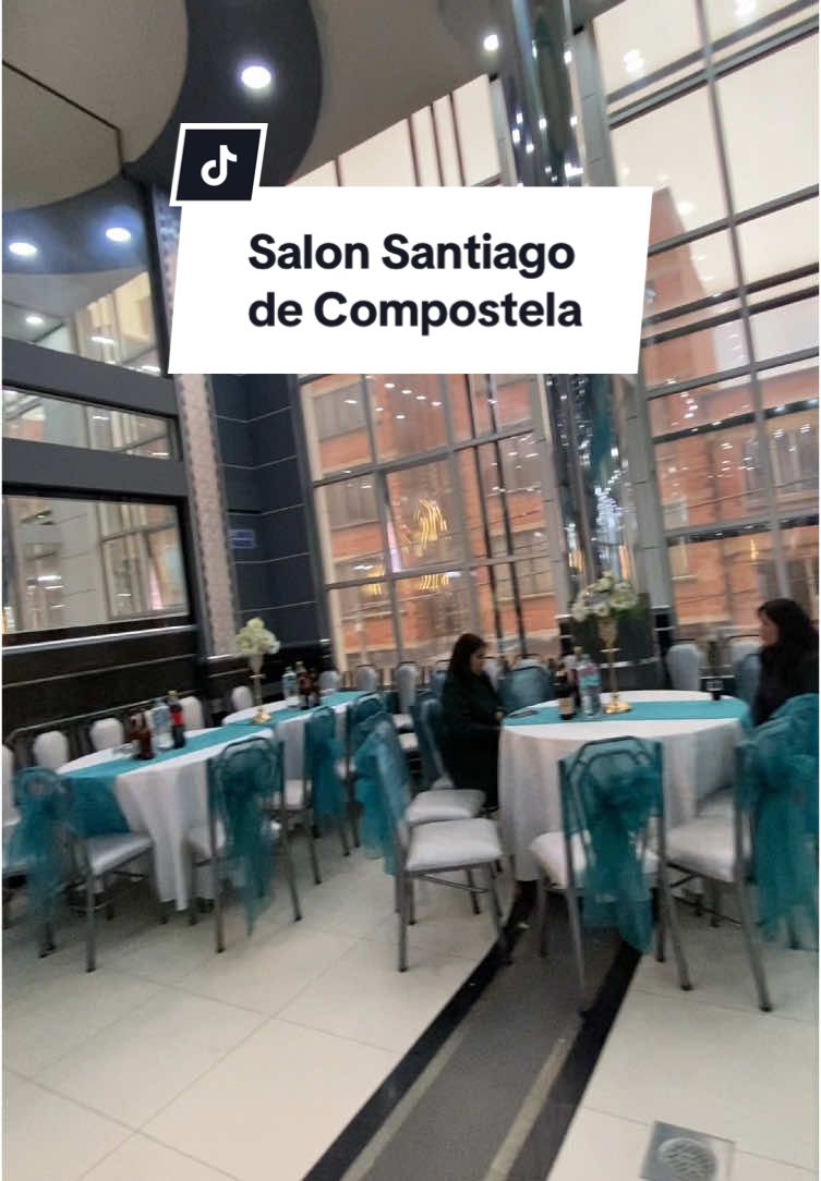 Tour @SALON SANTIAGO DE COMPOSTELA #lapaz_bolivia🇧🇴 #bolivia🇧🇴 #salondeeventos #parati #boda #graduacion 