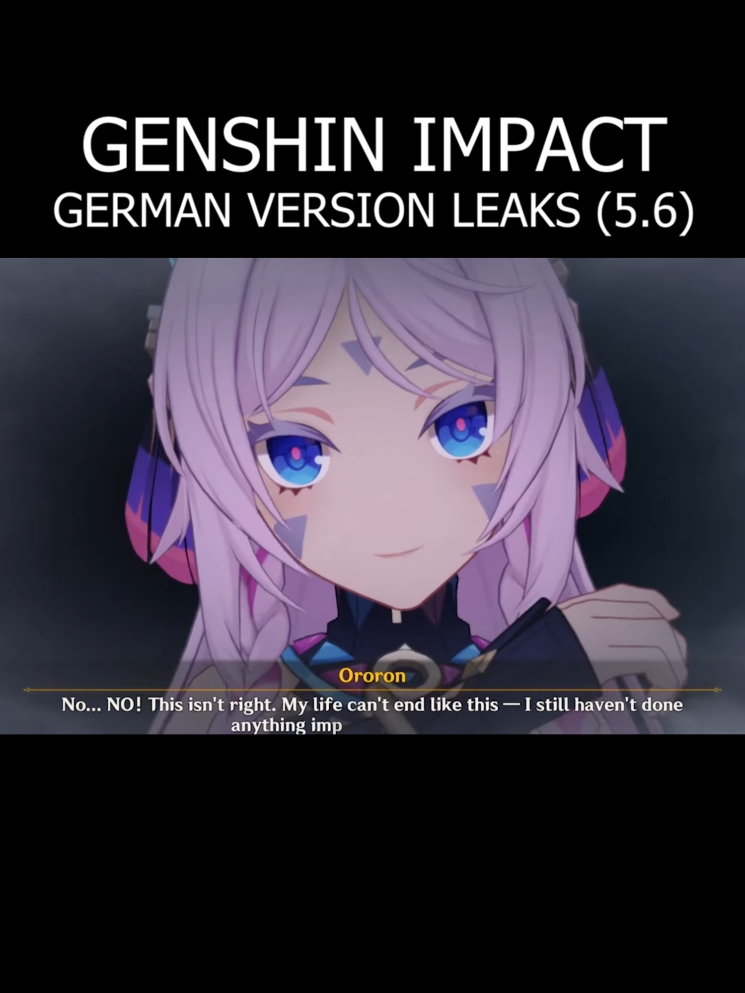 GENSHIN IMPACT GERMAN VERSION LEAKS!? #GenshinImpact #genshin #HonkaiStarRail #honkai #parody