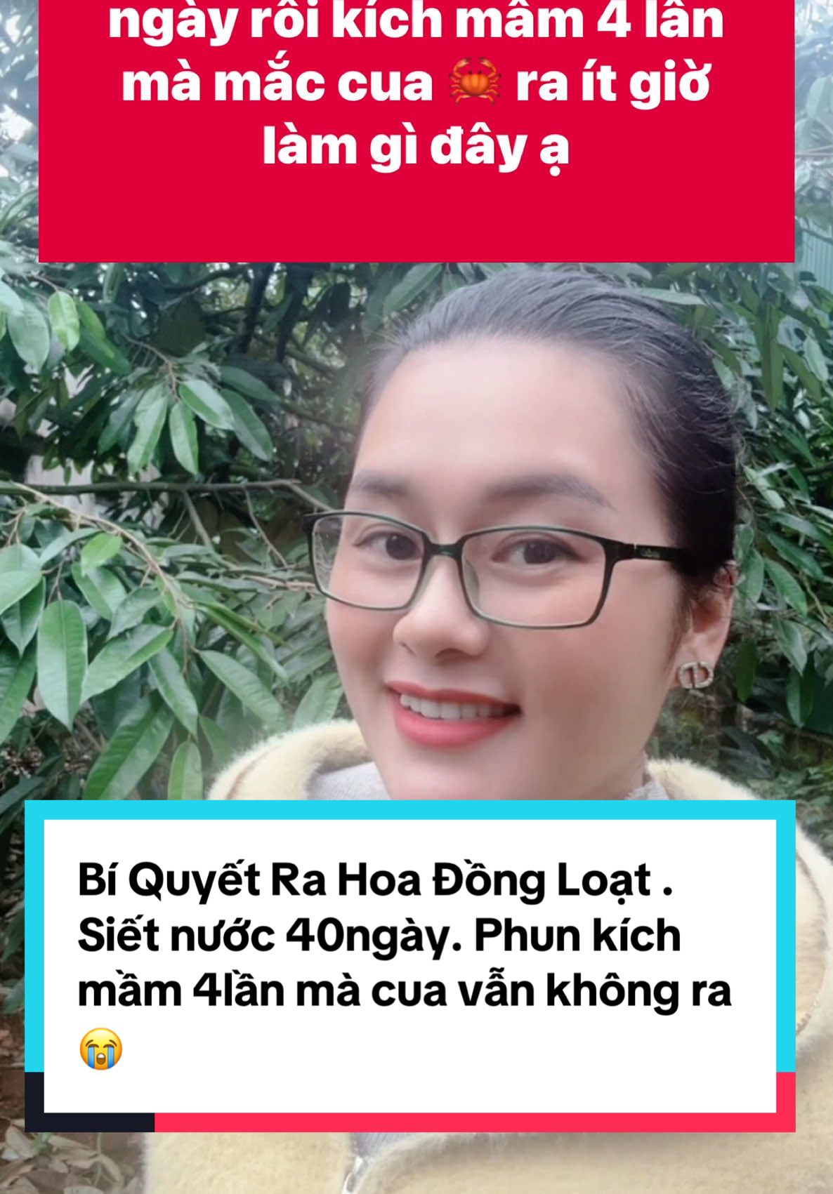 Siết nước 40ngày. Phun kích mầm 4 lần vẫn không ra hoa đều 😭. Bí quyết ra hoa đồng loạt . #oHuyềnsầuriêng #xuhuong #sầuriêng #daklak47 #kinhte #thitruong #hottrend #trending #trend #nongnghiep #binhphuoc93 #tiktok  @OHuyền Sầu Riêng  