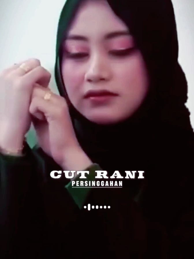 Persinggahan - Cut Rani #fyp #fypシ゚ #fypage #cutrani #persinggahan #CapCut #liriklagu #laguviral #editorst #masukberanda #masukberanda @cutrani_official 