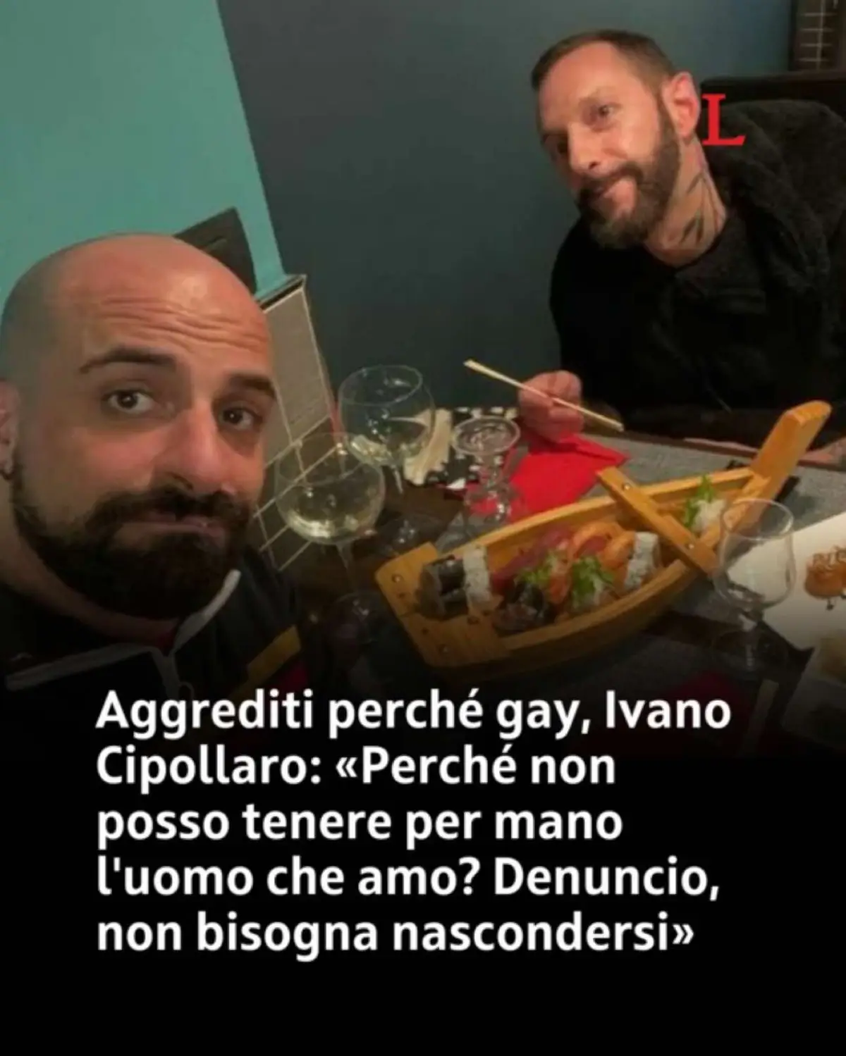 Una barbara aggressione omofoba a #Milano. «Mi sono spaventato. Ma non voglio restare in silenzio». Ivano Cipollaro, infermiere di 45 anni, ha deciso che denuncerà i suoi aggressori. La violenza si è consumata nella notte tra sabato 21 e domenica 22 dicembre. Cipollaro e il suo compagno Alfredo stavano passeggiando, mano nella mano, nel quartiere Barona. All'improvviso gli insulti «Froci di m***a... Fate schifo». Poi il colpo alla testa che è costato all'infermiere una notte in pronto soccorso. «Io e il mio compagno Alfredo eravamo appena usciti da un ristorante giapponese. Stavamo rientrando a casa a piedi», racconta.  L’aggressione di cinque persone in via Santa Rita da Cascia: «Improvvisamente, un gruppetto di persone che non conosco ma che ho già intravisto in passato hanno iniziato a insultarci perché ci tenevamo per mano. Uno di loro mi è venuto contro inveendo. Ho reagito, dicendo che sono fatti nostri quello che decidiamo di fare». 👉🏻 Link in bio⁠ ⁠ ⁠ #leggo 