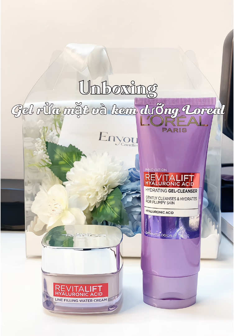 Gel rửa mặt loreal #suaruamat #suaruamatloreal #lorealparisskincare #unboxing #xuhuong 