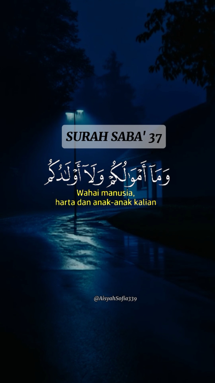 Surah Saba' 37 . . . . . . #قران #quran #قران_كريم #quran_alkarim #quranrecitation #islam #islamicreminder #alquran #fyp #xyzbca #fypシ #foryoupage #foryou #fy #4you 