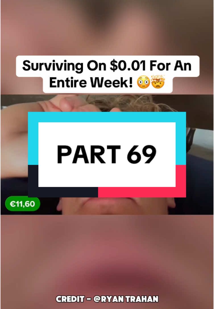 Surviving On $0.01 For An Entire Week | Part 69 #entertainment #challengevideo #entertaining #longformvideo 