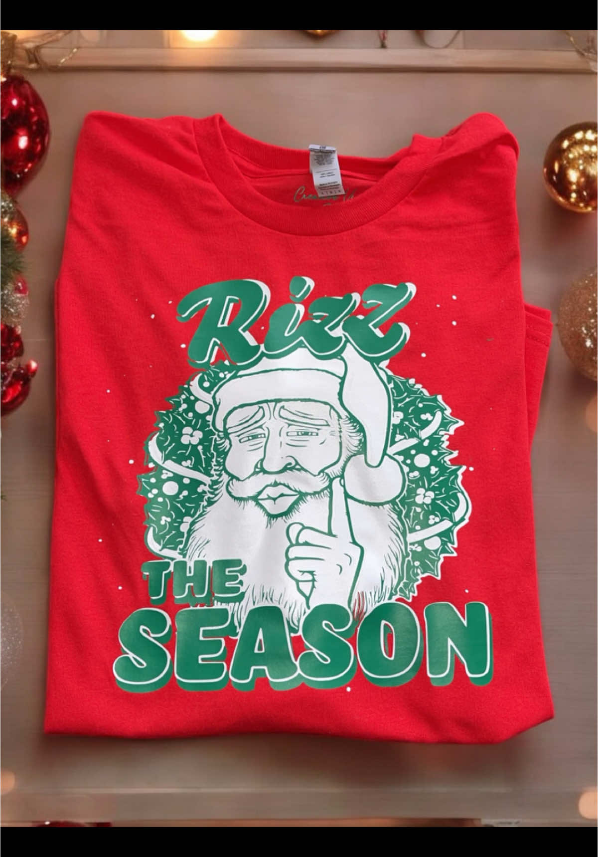 Youve heard of tis the season, but what about rizz the season?! • #rizz #tistheseason #christmas #santa #seasons 