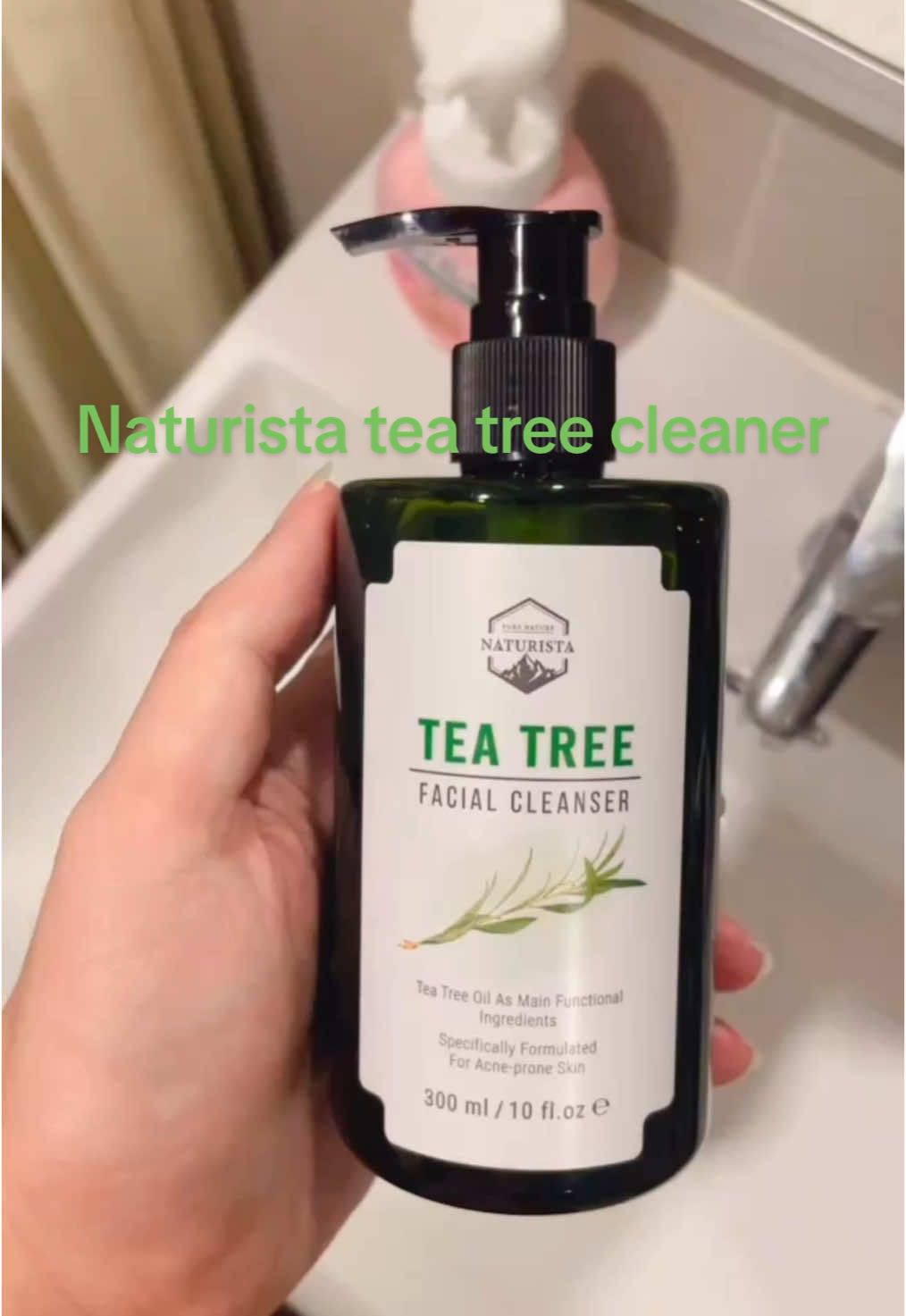 #tiktokthailand🇹🇭 #TikTokShop #todaytrending #foryou #naturista #teatree @tiktok creators @TikTok Naturista tea tree cleaner 