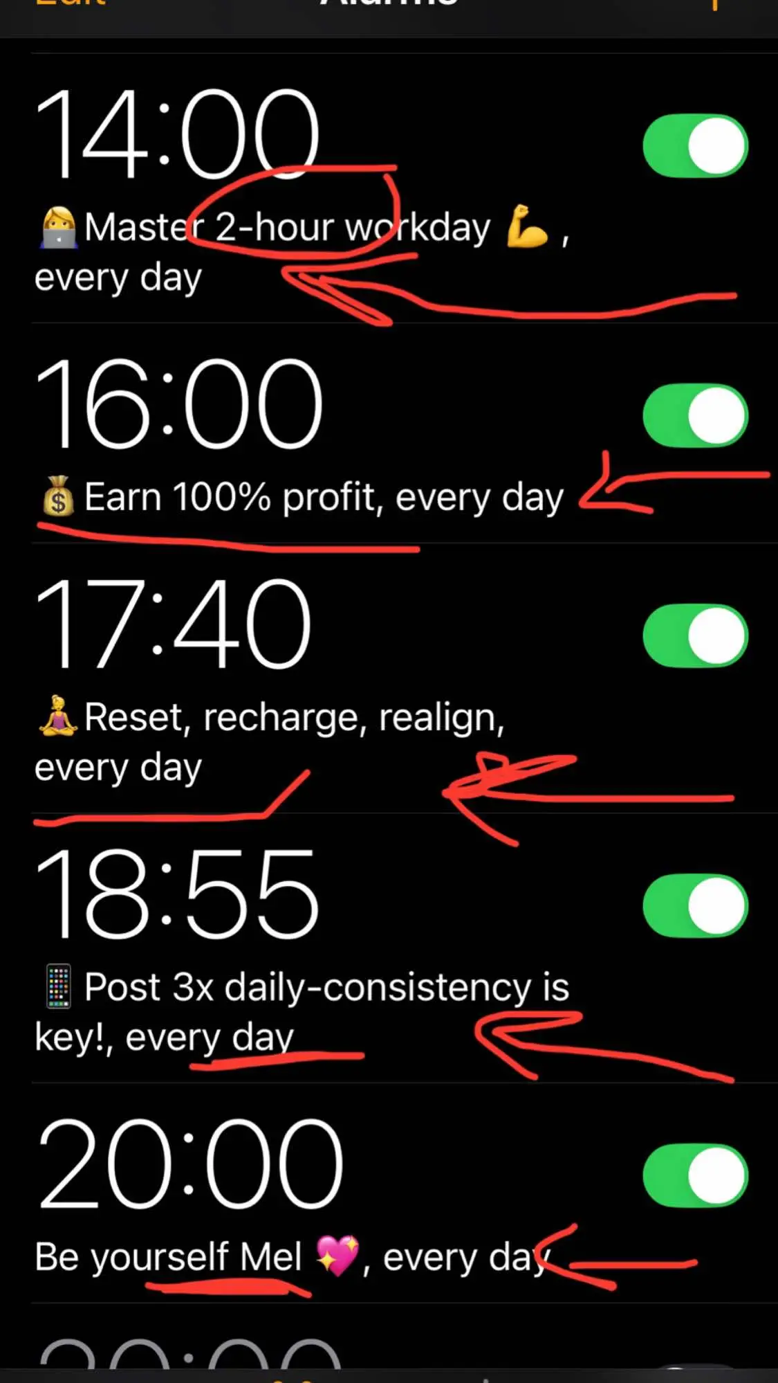 These are the reminders that keep me on track, motivated, and building the dream life I want. Small habits create big results. 💪 What would you add to your daily reminders? 👇 Drop your favorite daily reminder below! Let's inspire each other to stay consistent and smash our goals. 🙌✨ #SuccessHabits #DailyReminders #MindsetMatters #2HourWorkday #AutomatedIncome #StayMotivated #GoalGetter #DreamBig #TimeFreedom #MakeMoneySimpler