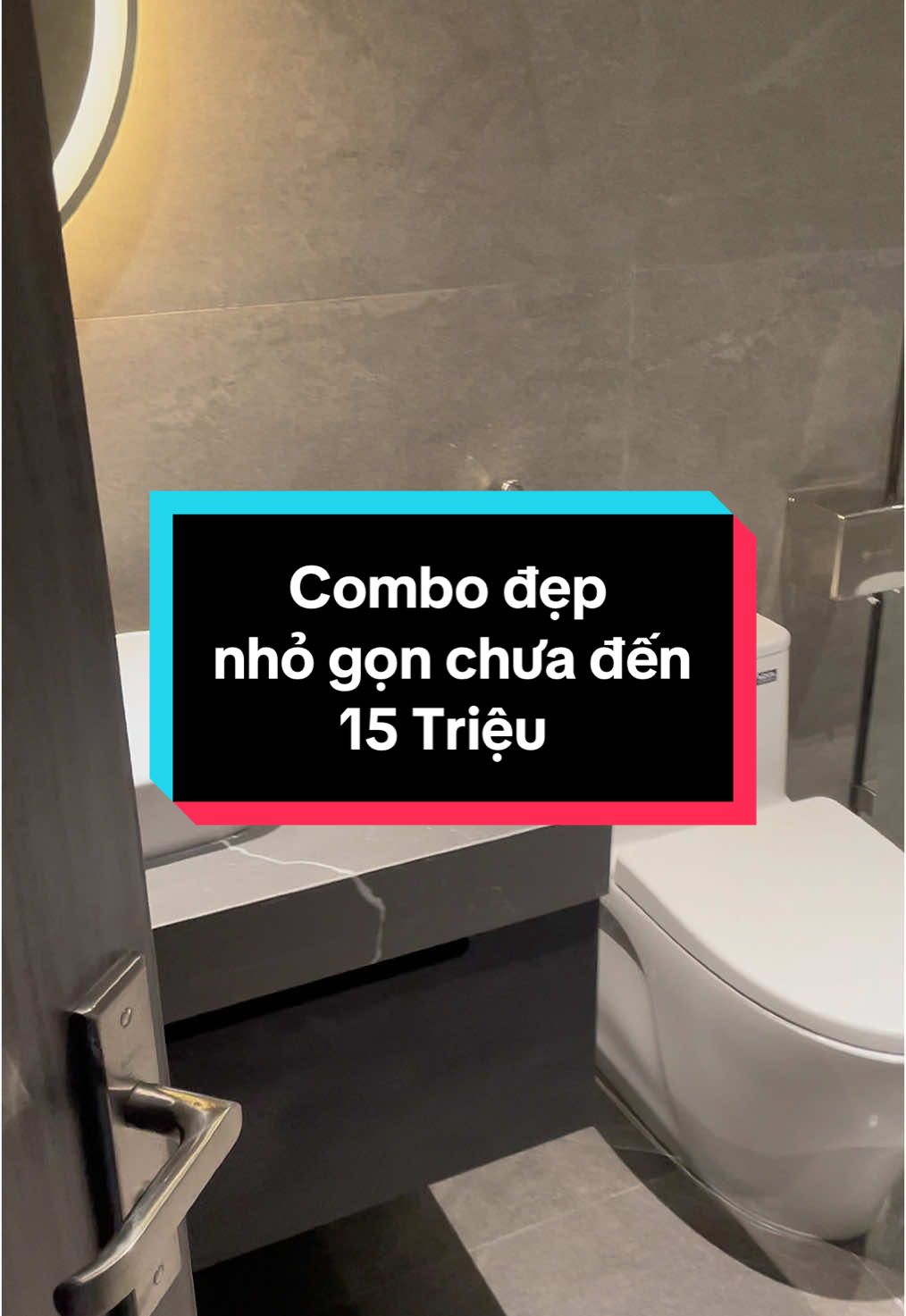 👉 Tiếp tục tham khảo một phòng tắm đẹp với chi phí các sản phẩm chưa đến 15TR nhé cả nhà 🥰🥰🥰 #inax #minhinax #americanstandard #inaxvietnam #thietbivesinhcaocap 