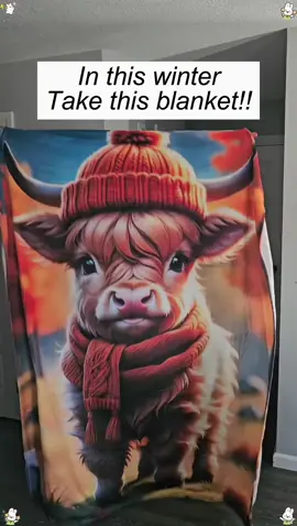 Go get this blanket my wife is OBSESSED #foryou #cow #lgbt #fypシ #tiktokshopblackfriday #tiktokshopcybermonday #TikTokShopHolidayHaul #spotlightfinds 