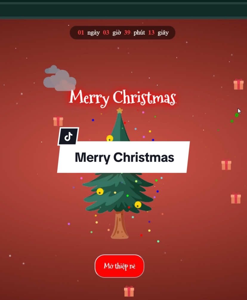 Merry Christmas 2024 - Phiên bản đặc biệt #yenit #coding #trending #merrychristmas #merrychristmas2024 #giangsinh #giangsinh2024 