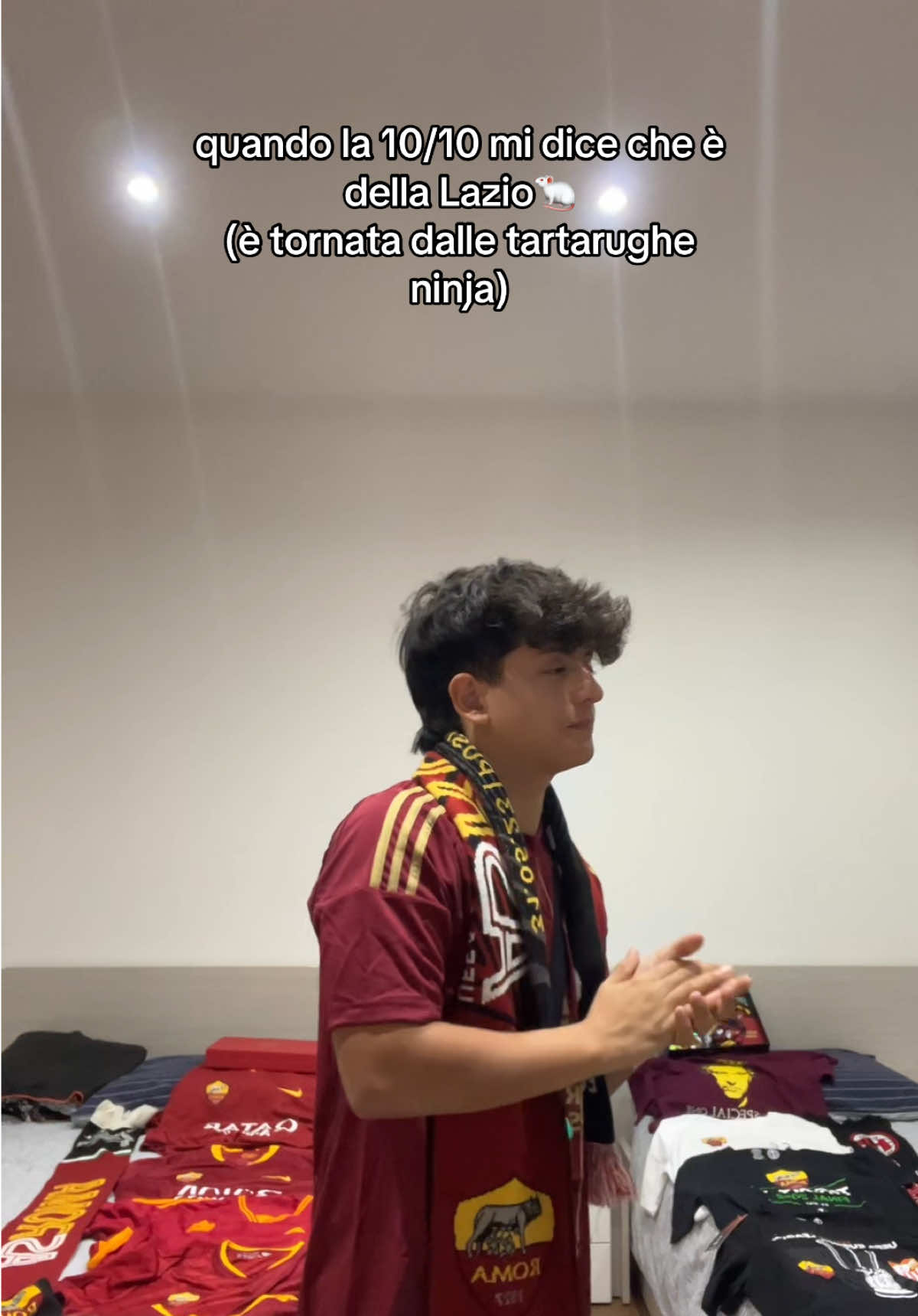 . . . . . #ha3rry #lazialetopodefogna #💛❤️ #fypシ #viral #andiamoneiperte #asroma 