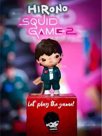 Let’ play the game! Hirono x Clot Custom Squid Game 2 Main character : Lee Jung-jae Winners of the first season of the competition owner number 456 🥳👊🏻 @Squid Game Netflix @Netflix  #hirono #custom #squidgame #fyp #netflix #arttoy 