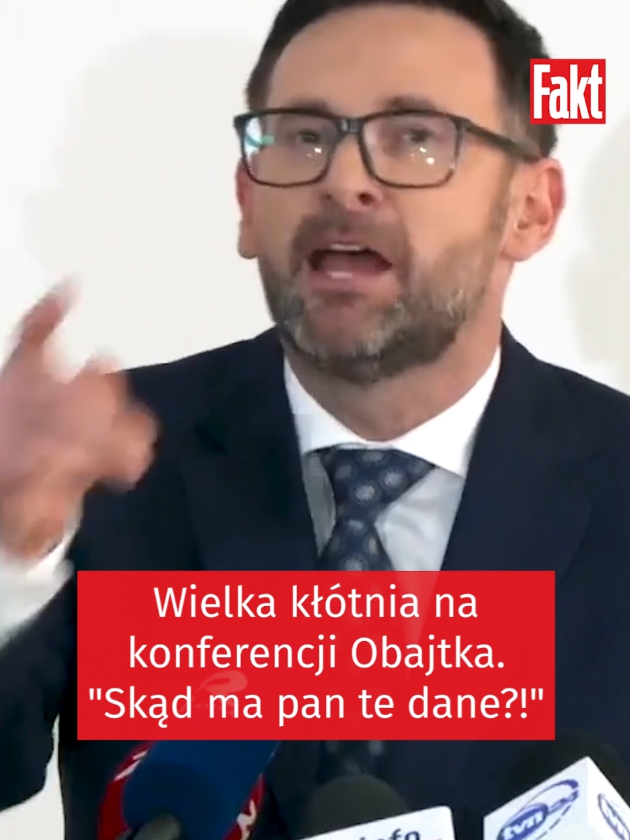 Wielka kłótnia na konferencji Obajtka. 