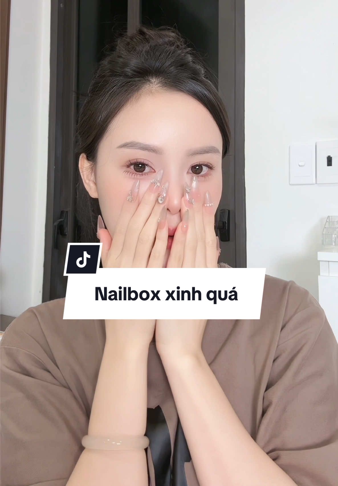 Cái nail này đẹp mà tiện lắm các bà #review #xuhuong #viral #goclamdep #nailbox 