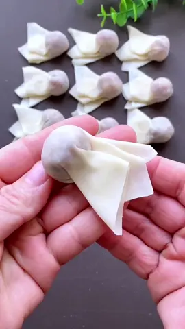 Wonton with thin skin and large filling is super delicious 😋#tiktok #foryou #fyp 