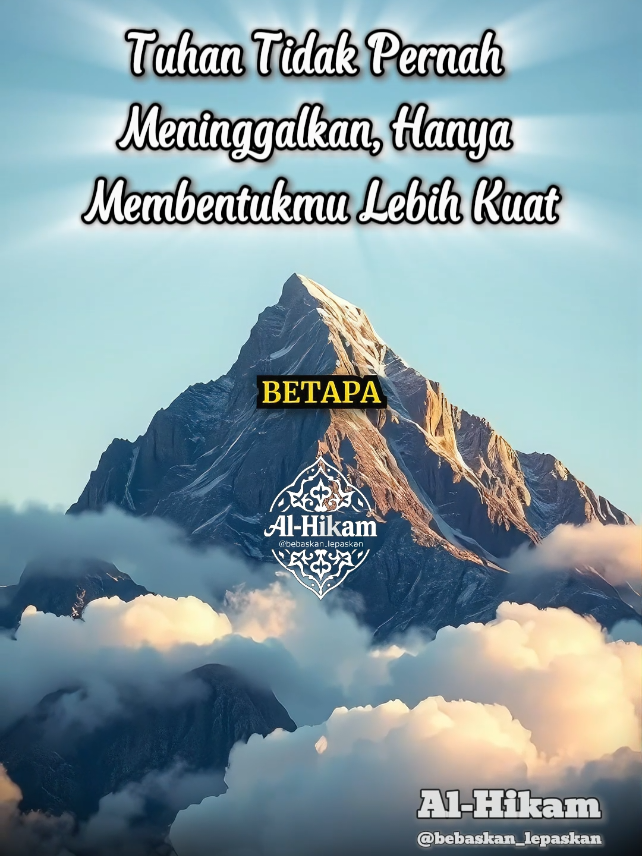 Tuhan Tidak Pernah Meninggalkanmu, Hanya Sedang Membentukmu #motivasihidup #rencanatuhanpastiygterbaik #Spiritual 