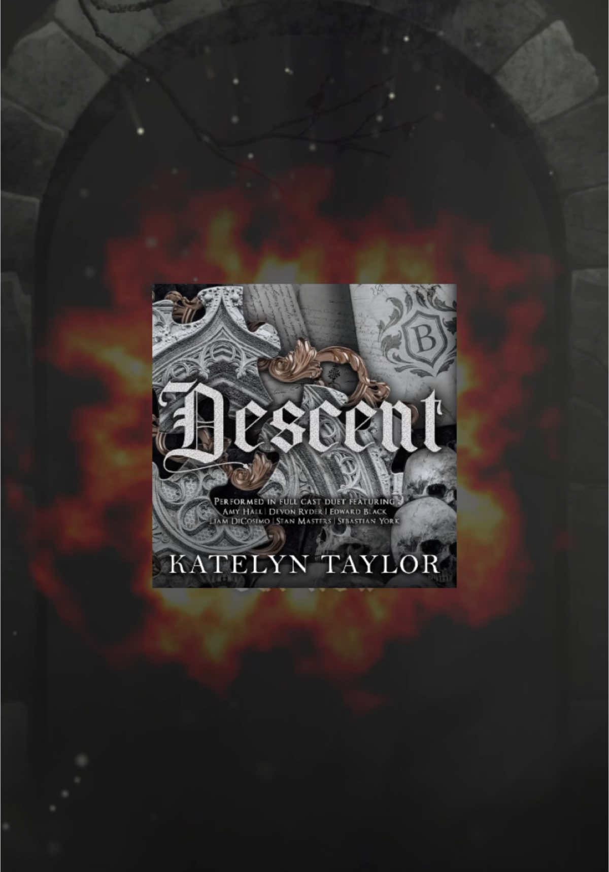 “Kiss him” Descent by @Katelyn Taylor Author, book 2 in the Gallows Hill series, is now available for EARLY access in the Blue Nose AUDIO app! Performed by Amy Hall, Devon Ryder, Edward Black, @Liam DiCosimo, @Sean Masters and Sebastian York  #fyp #fypシ #foryoupage #newrelease #nowavailable #audiobooks #audiobook #bookrec #darkacademia #secretsociety #katelyntaylor #amyhall #devonryder #edwardblack #liamdicosimo #seanmasters #sebastianyork #bluenoseaudio #bnapp #creatorsearchinsights 