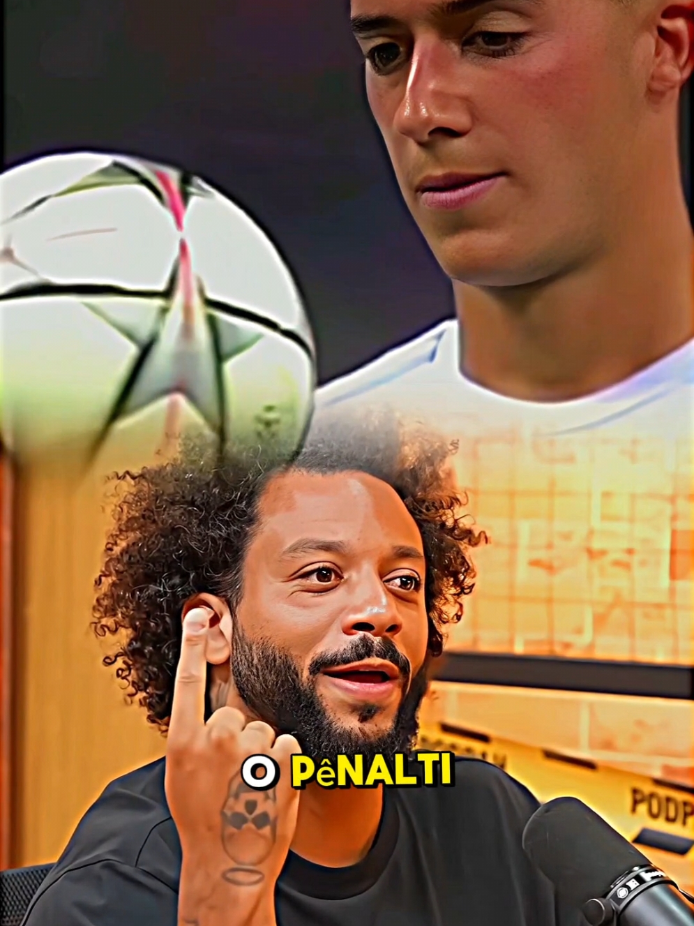 Ele é muito frio nos pênaltis #championsleague #futebol #marcelo #realmadridfc #lucasvazquez 