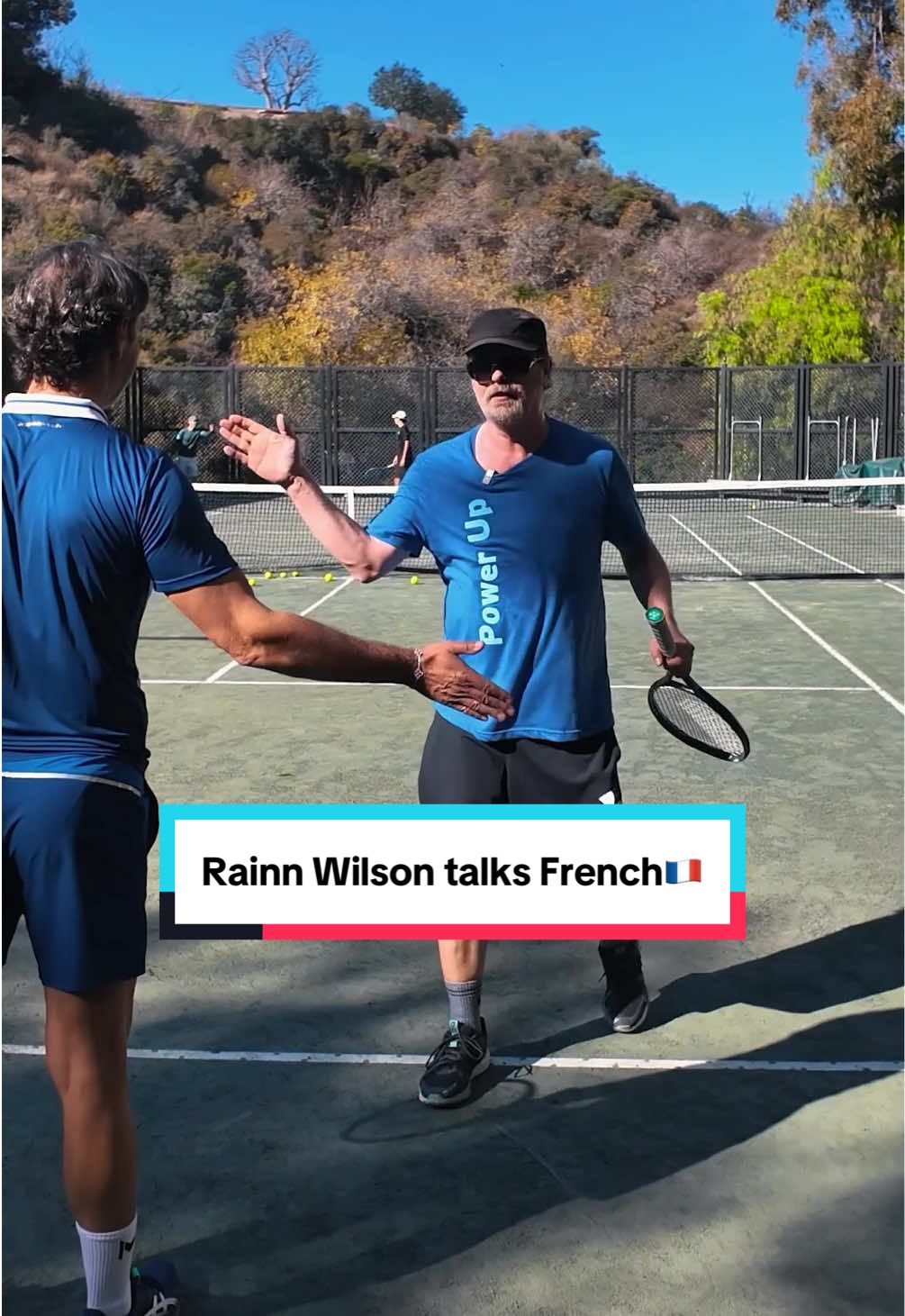 Another extract from my tennis session with @RAINN WILSON, another key tip for anyone playing tennis. On the return, don’t run parallel to the baseline, here is what you have to do. #tennis #tenniscoach #tennislife #tennistips