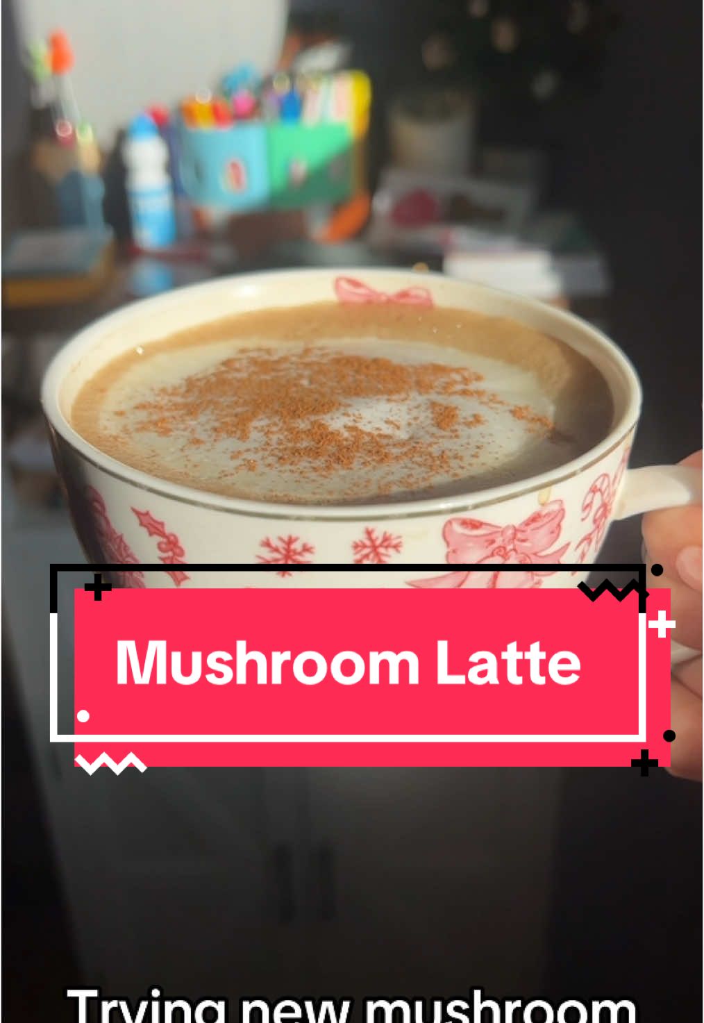 First time having this mushroom coffee and it was really good. Gave me the energy i needed to get through the day😅#coffee #mushroomcoffee #coffeetok #morningcoffee #morninglatte #latte 