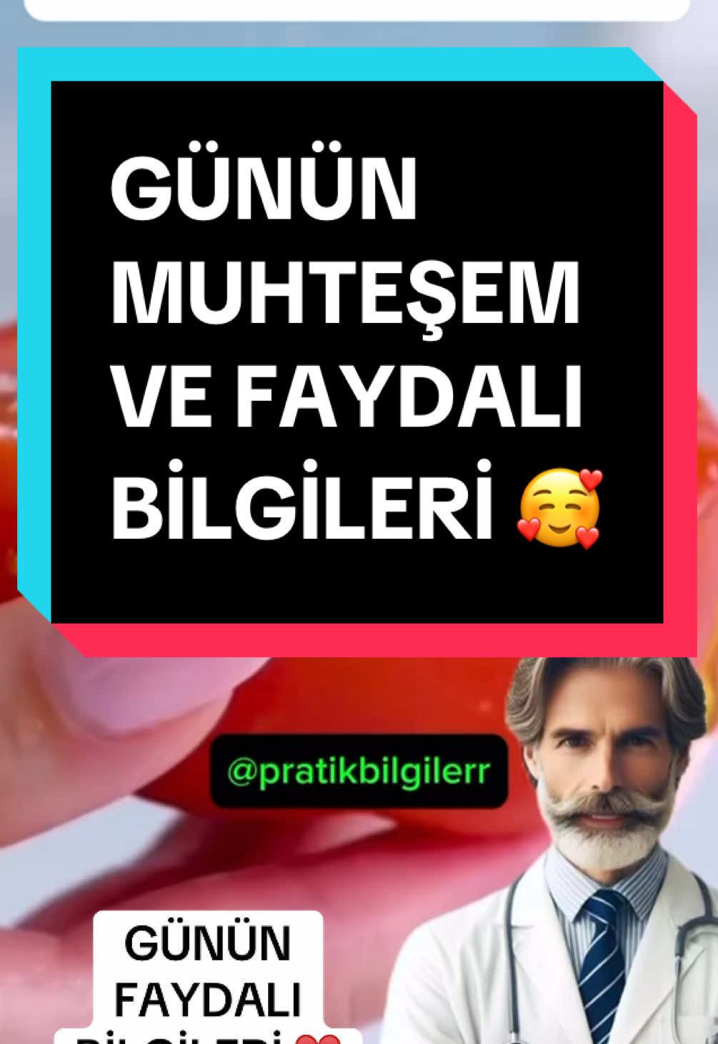 GÜNÜN MUHTEŞEM PRATİK VE FAYDALI BİLGİLERİ. İZLEMEDE GEÇME 🥰♥️🙏 #pratik #faydalibilgiler #sağlıklı #şifa #bilgi #kendinyap #kendinigöster #kendinisev #hadi #izle 