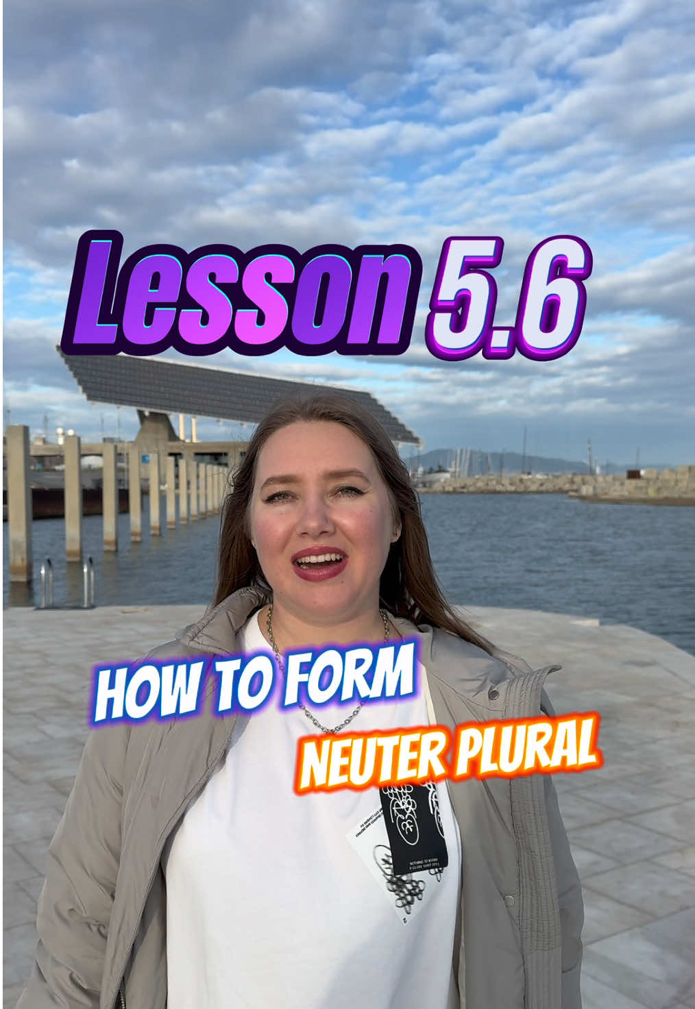 Plural neuter nouns in Russian. Grammar for beginners. Lessons 5.6 #russianforbeginners #russianlanguage #russian #learnrussian #aprenderuso 