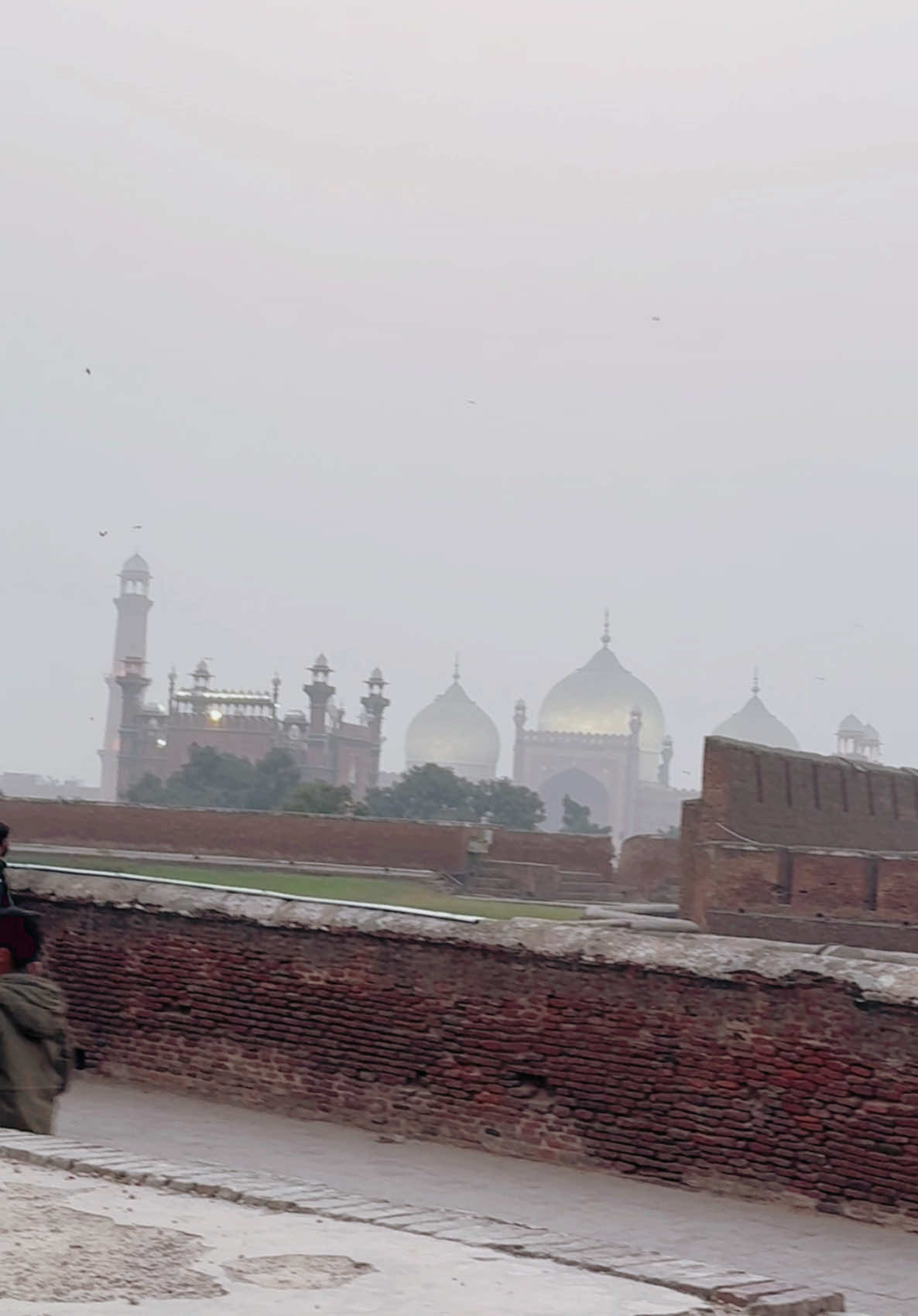 Badshahi Mosque view from Lahore Fort 