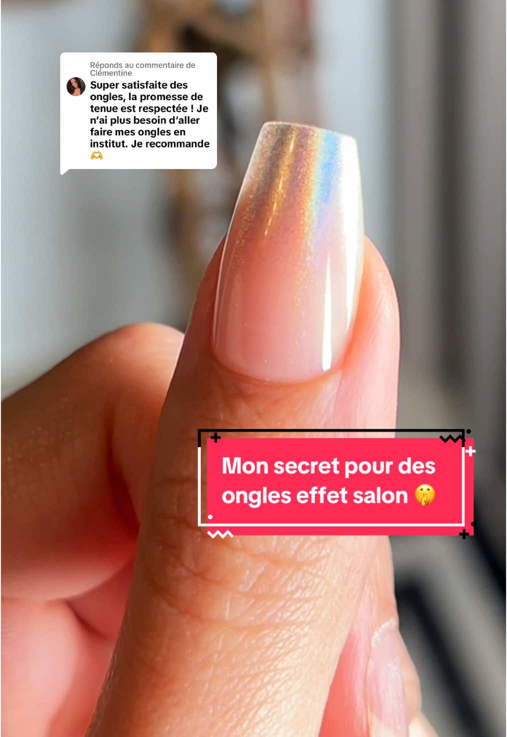 Réponse à @Clémentine mon secret pour des ongles effet salon sans te ruiner 💅🏻🤫 #roxynailsparis #roxynails #fauxongles #pressonnails #onglesnaturels #onglesacoller #onglestiktok #nailstiktok #nailstutorial 